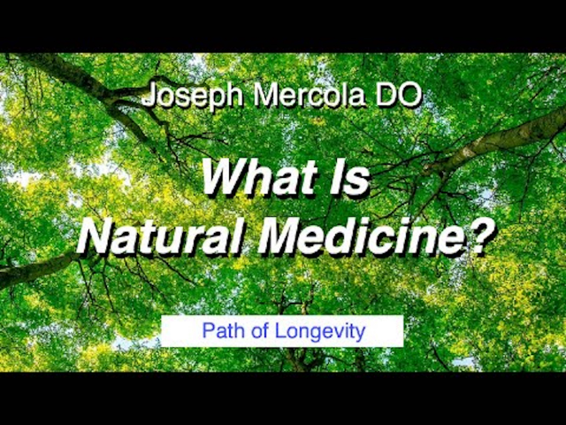 What Is Natural Medicine?